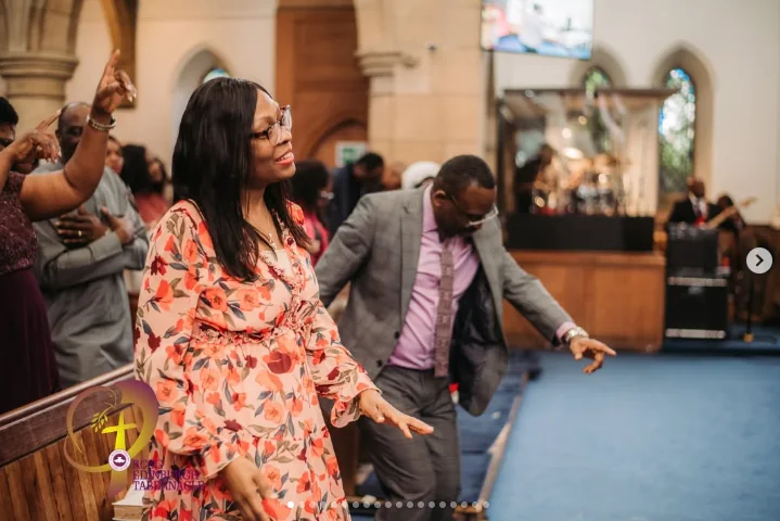 RCCG Edinburgh Tabernacle congregation worshipping together
